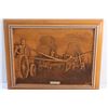 Image 2 : Harvest Time Carved Wood Art Decor 19'' x 16''