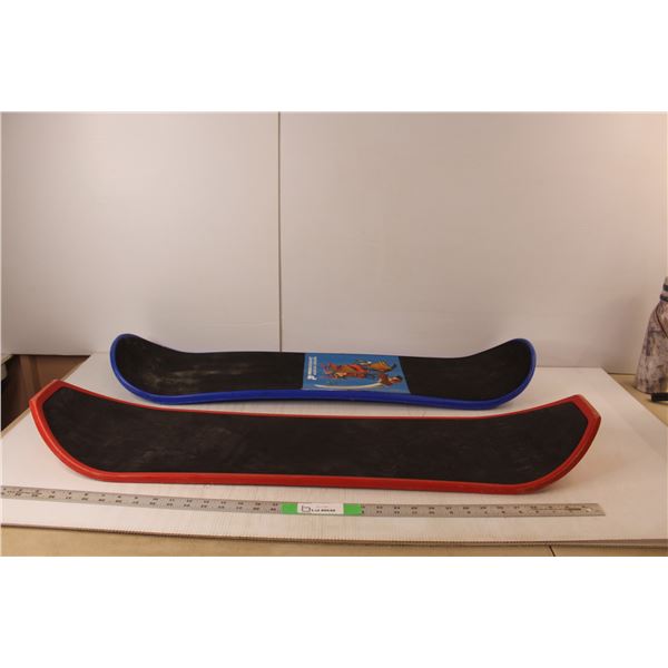 (2) Snowskate Decks Approx. 35" & 37" Long