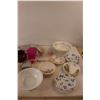 Image 2 : Dishes Lot- Bone China Plates, Misc.
