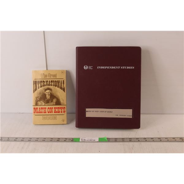 Ontario Bible College Cassette Tape Set, The Great International Math on Keys Book