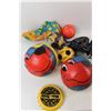Image 2 : (4) Beach Balls, (6) Toy Balls, Hockey Mini Sticks