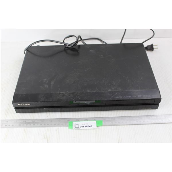 Pioneer Blue Ray DVD Player- As Is