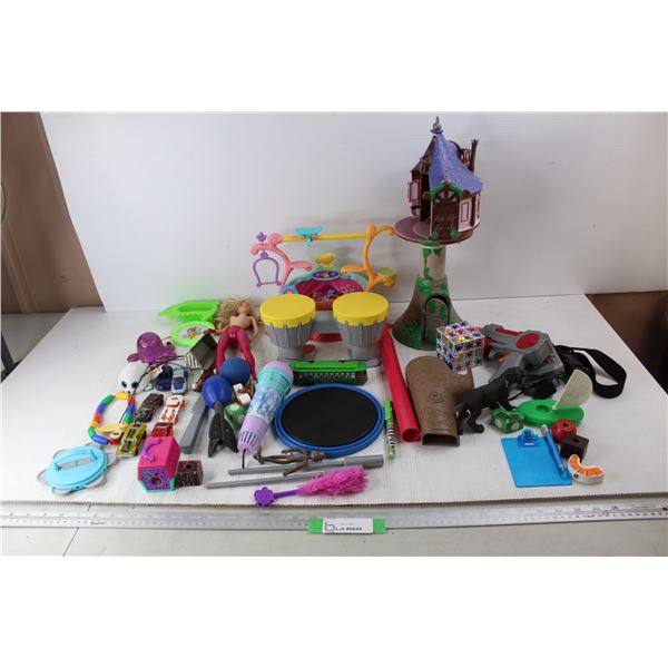 Children's Toys, Hot Wheels, Wooden Toy Fruit, Misc.