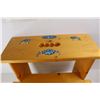 Image 3 : Wooden Step Stool, 17'' x 12.5'' x 16''