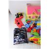 Image 2 : Children's Toys, (7) Water Guns, Wooden Blocks, Plastic Toy House, Misc.