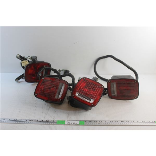 (4) General Motors Trailer Safety Lights - As Is