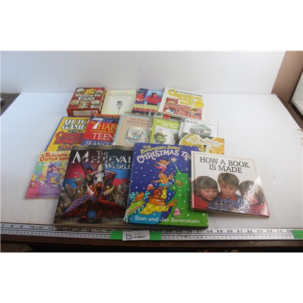(10+) Books - How a Book is Made, The Medieval World and Plugged in Parenting