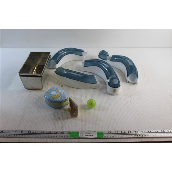 Cat Toy and Bread Pans