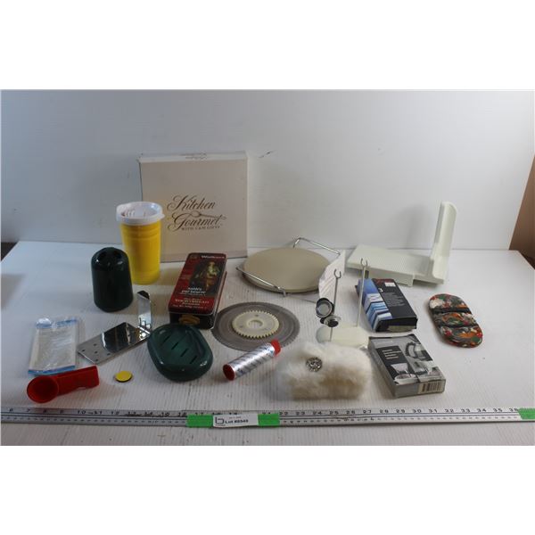 Hot Pot Tray, Soap Dish, Iron Cleaner, SGI Cup, Faux Fur Wrist Band and Misc.