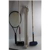 Image 3 : Curling Brooms, Tennis Racket and BBQ Rods