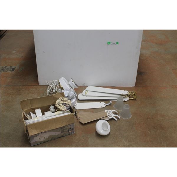 *Ceiling Fan/Light Fixture - As Is