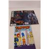 Image 3 : Emmet & Benny's Build & Fix Workshop' Lego Toy Set- As Is, (6) Comics- Spiderman, Dracula, The Simps