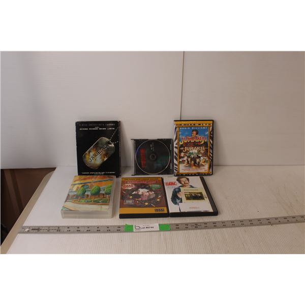 (6) Mostly Adult DVD Movies/TV Series- Jarhead, Rick & Morty, Trailer Park Boys, Misc.