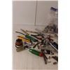 Image 3 : Tool Lot- Screwdrivers, Wrench, Misc.