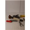 Image 3 : Tool Lot- Hammer, Stapler, Hole Punch, Misc. 11.75: x 5.75"