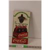 Image 1 : Coca-Cola Wood Bottle Opener Sign 11.75: x 5.75"