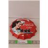 Image 1 : Coca-Cola Wall Bottle Cap 8.5"