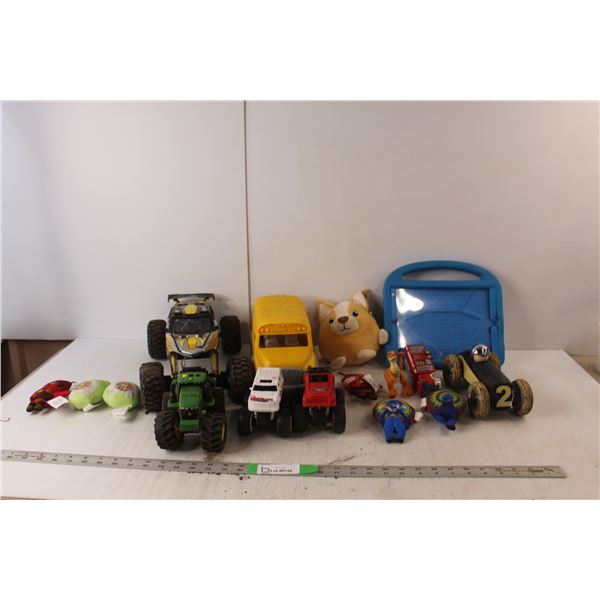 Toy Trucks & Stuffies