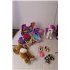 Image 3 : Kids' Lot- (2) Polly Pocket Mini Houses, Fidget Toy, Mario Kart Cars, Misc.