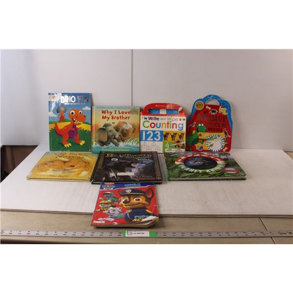 (8) Kids' Books- Why I Love My Brother, While You Were Sleeping, Beastworld. Misc.