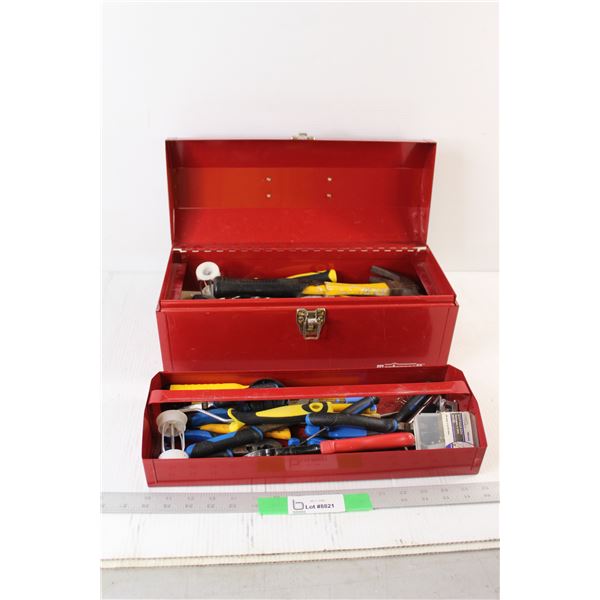 Mastercraft Toolbox with Assorted Tools