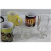 Image 2 : (10) Cups and Mugs - Superman, Batman, Sex Pistols, etc.
