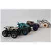 Image 2 : (7) Toy Monster Trucks, Toy Bike