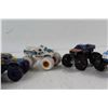 Image 3 : (7) Toy Monster Trucks, Toy Bike