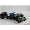 Image 4 : (7) Toy Monster Trucks, Toy Bike