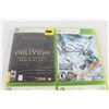 Image 2 : (4) Xbox 360 Games - Crackdown, Elder Scrolls IV, Left For Dead Two Case, SSX