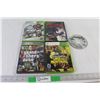 Image 1 : (3) Xbox 360 Games - Skate Three, Grand Theft Auto IV, Red Ded Redemption Undead Nightmare, PlayStat