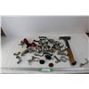 Image 1 : Hardware Items, Hammer, Door Knobs, Nails, Misc.