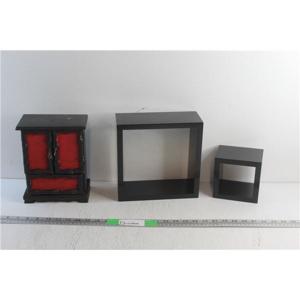 Shelves and Jewelry Box