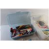 Image 2 : Plastic Containers, Art Crafting Supplies and Pop It Cover Notebook