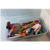 Image 7 : Plastic Containers, Art Crafting Supplies and Pop It Cover Notebook