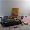 Image 1 : Kids Books, DVD Movies. Sparklers, Bamboo Coin Bank, Batman Kite and Misc.