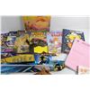 Image 4 : Kids Books, DVD Movies. Sparklers, Bamboo Coin Bank, Batman Kite and Misc.