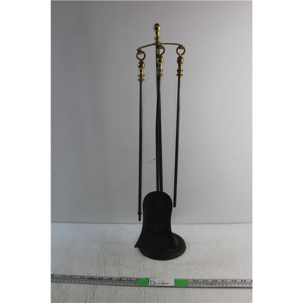 Fireplace Tool Set with Stand