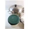 Image 2 : Cooking Pots with Lids, Containers with Lids, Strainer and Wok Pan
