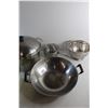Image 3 : Cooking Pots with Lids, Containers with Lids, Strainer and Wok Pan