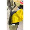 Image 2 : 4 BLACK TOTES WITH YELLOW LIDS