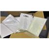 Image 2 : 5 BOXES OF DISPOSABLE PONCHOS SIZE 50X80"
