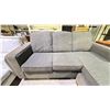 Image 2 : GREY FABRIC SECTIONAL SOFA