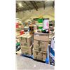 Image 2 : PALLET OF ASSORTED ITEMS INCLUDING; FREEZER, TOOL BOX, DECOR, STUFFED ANIMALS AND MORE