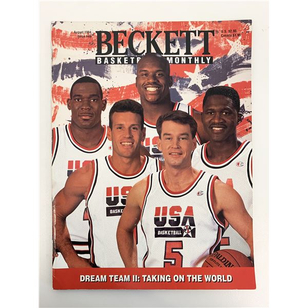 Beckett Basketball Monthly Magazine - August 1994 Issue #49 - Team USA