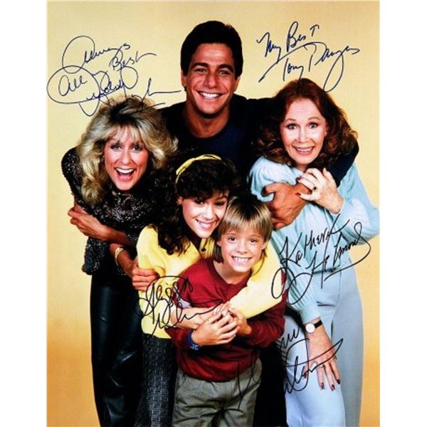 Who's the Boss? cast signed photo