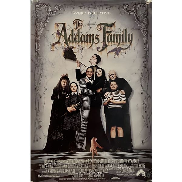Addams Family Values 1993 original one sheet movie poster