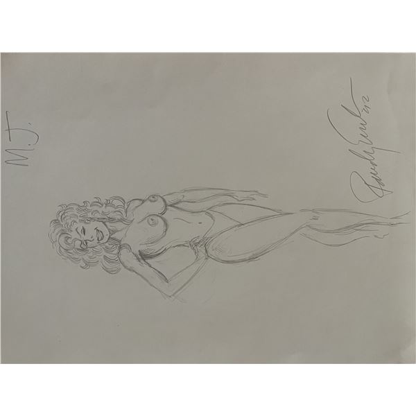 Randy Earl hand drawn sketch