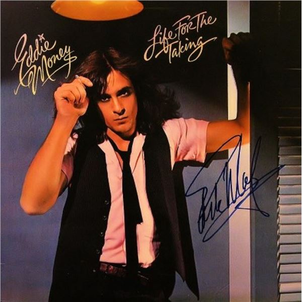 Eddie Money signed Life For The Taking album