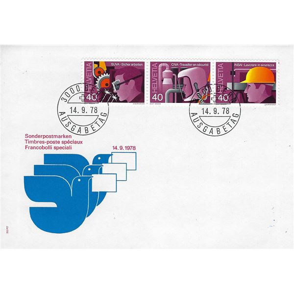 Swiss - First Day Cover - 1978
